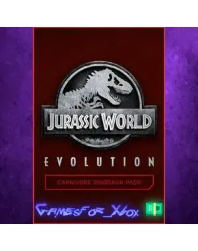 Jurassic World Evolution Carnivore Dinosaur XBOX DLC