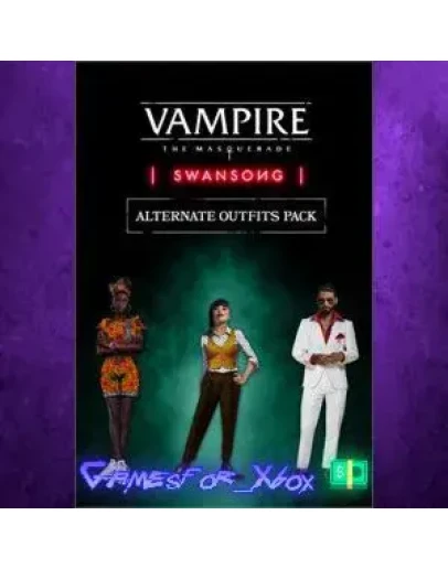 Vampire The Masquerade - Swansong Alternate XBOX DLC Vampire The Masquerade - Swansong Alternate XBOX DLC