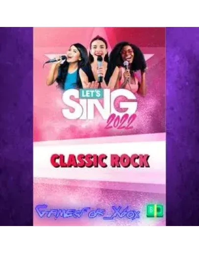 Let's Sing 2022 Classic Rock Song Pack XBOX DLC Let's Sing 2022 Classic Rock Song Pack XBOX DLC