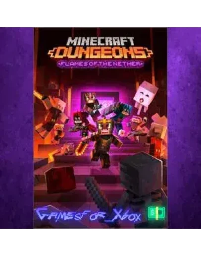 Minecraft Dungeons Flames of the Nether for WIND DLC Minecraft Dungeons Flames of the Nether for WIND DLC
