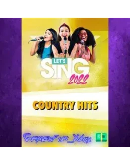 Let's Sing 2022 Country Hits Song Pack XBOX DLC