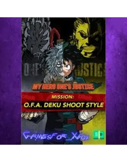 MY HERO ONE'S JUSTICE Mission O.F.A. Deku Sh XBOX DLC