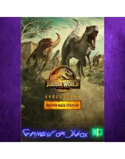 Jurassic World Evolution 2 Dominion Malta Ex XBOX DLC Jurassic World Evolution 2 Dominion Malta Ex XBOX DLC