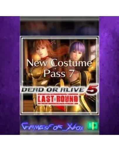 DEAD OR ALIVE 5 Last Round New Costume Pass XBOX DLC DEAD OR ALIVE 5 Last Round New Costume Pass XBOX DLC
