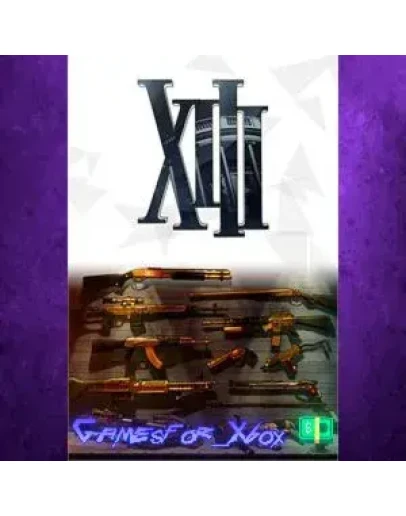 XIII Golden Weapons Skins Pack XBOX DLC XIII Golden Weapons Skins Pack XBOX DLC