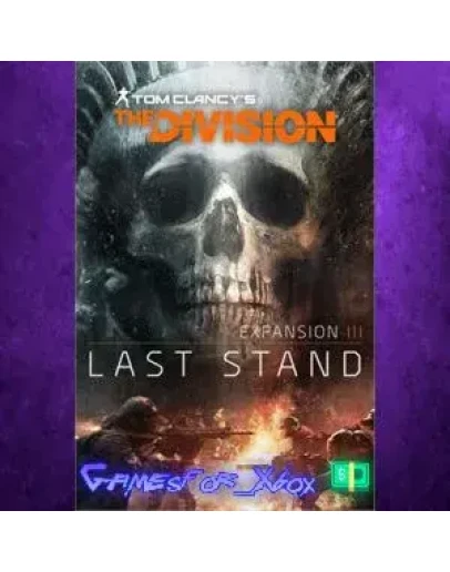 Tom Clancy's The Division Last Stand XBOX DLC Tom Clancy's The Division Last Stand XBOX DLC