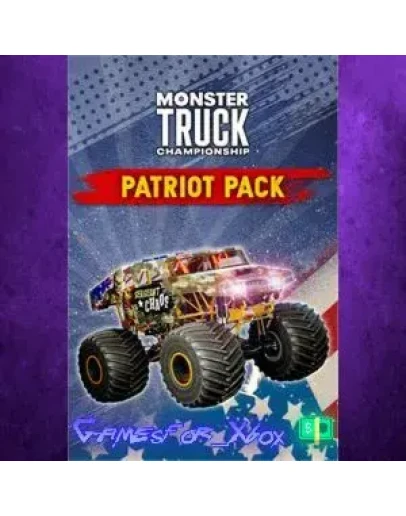 Monster Truck Championship Patriot Pack Xbox XBOX DLC Monster Truck Championship Patriot Pack Xbox XBOX DLC