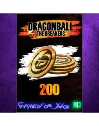 DRAGON BALL THE BREAKERS - 200 TP Tokens XBOX DLC