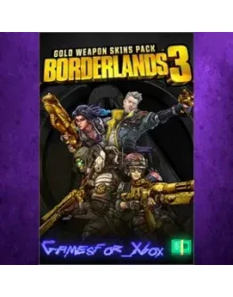 Borderlands 3 Gold Weapon Skins Pack XBOX DLC Borderlands 3 Gold Weapon Skins Pack XBOX DLC