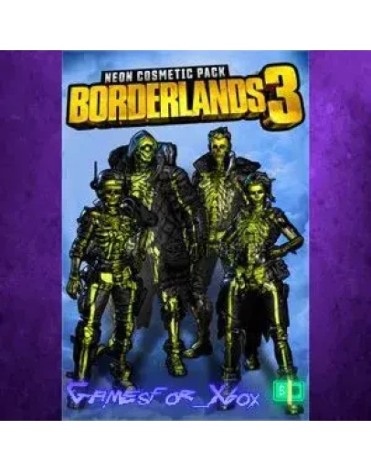 Borderlands 3 Neon Cosmetic Pack XBOX DLC Borderlands 3 Neon Cosmetic Pack XBOX DLC