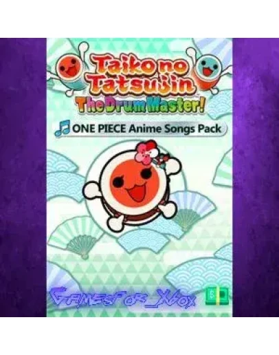Taiko no Tatsujin The Drum Master! ONE PIECE XBOX DLC Taiko no Tatsujin The Drum Master! ONE PIECE XBOX DLC