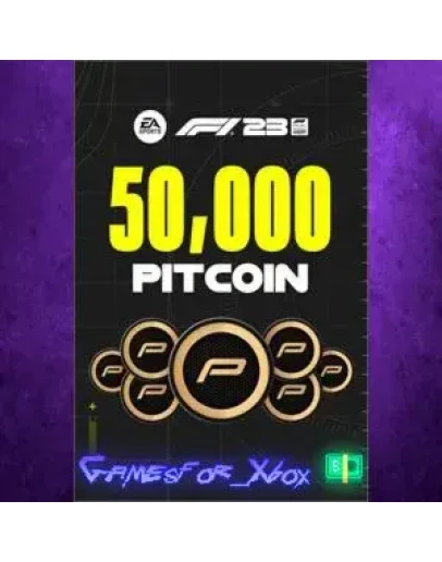F1 23 50,000 PitCoin XBOX DLC F1 23 50,000 PitCoin XBOX DLC
