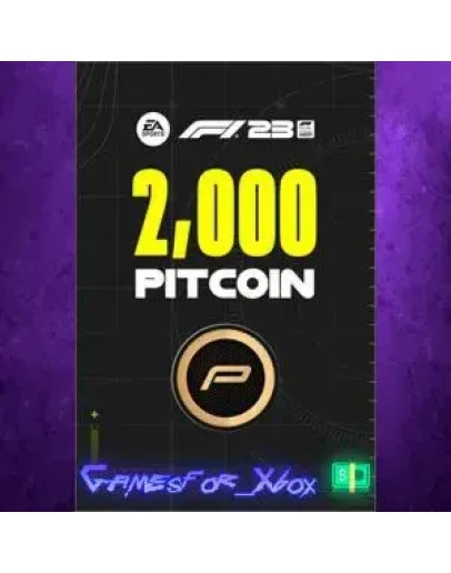 F1 23 2,000 PitCoin XBOX DLC F1 23 2,000 PitCoin XBOX DLC