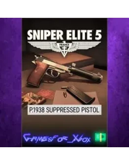 Sniper Elite 5 P.1938 Suppressed Pistol XBOX DLC