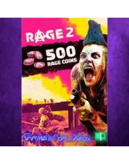 RAGE 2 500 RAGE Coins XBOX DLC RAGE 2 500 RAGE Coins XBOX DLC