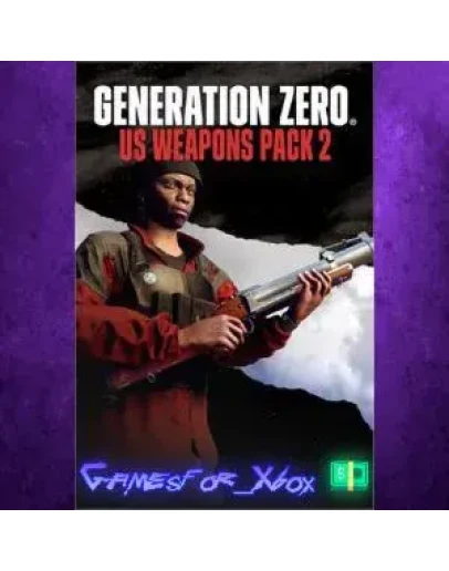 Generation Zero - US Weapons Pack 2 XBOX DLC Generation Zero - US Weapons Pack 2 XBOX DLC