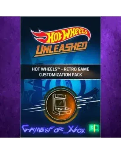 HOT WHEELS - Retro Game Customization Pack - XBOX DLC HOT WHEELS - Retro Game Customization Pack - XBOX DLC