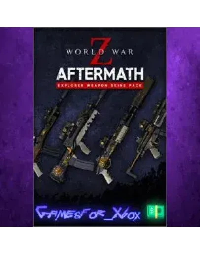 World War Z - Explorer Weapon Skin Pack XBOX DLC World War Z - Explorer Weapon Skin Pack XBOX DLC