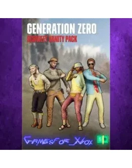 Generation Zero - Schweet Vanity Pack XBOX DLC