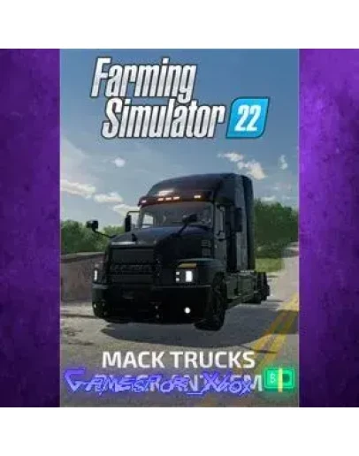 FS22 - Mack Trucks Black Anthem XBOX DLC FS22 - Mack Trucks Black Anthem XBOX DLC