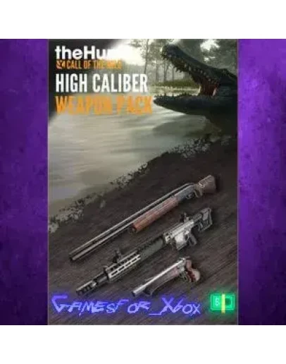 theHunter Call of the Wild - High Caliber We XBOX DLC theHunter Call of the Wild - High Caliber We XBOX DLC