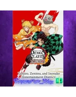 Tanjiro, Zenitsu, and Inosuke Entertainment XBOX DLC Tanjiro, Zenitsu, and Inosuke Entertainment XBOX DLC