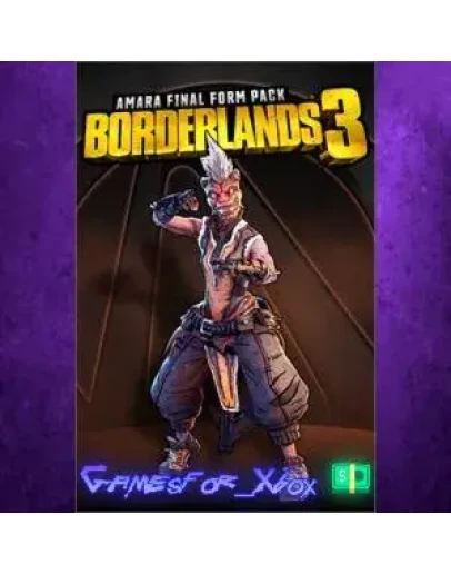 Borderlands 3 Multiverse Final Form Amara Co XBOX DLC Borderlands 3 Multiverse Final Form Amara Co XBOX DLC