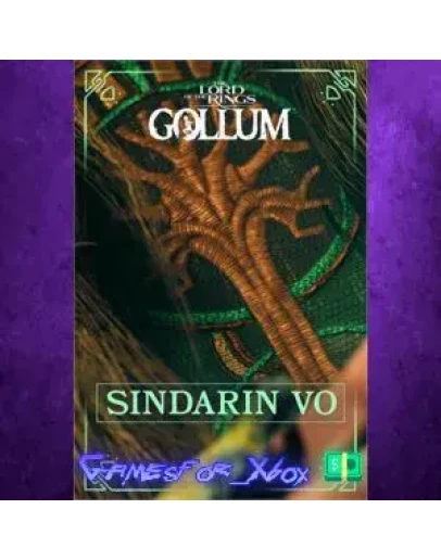 The Lord of the Rings Gollum - Sindarin VO XBOX DLC