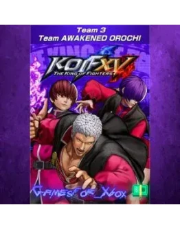 KOF XV DLC Characters Team AWAKENED XBOXDLC