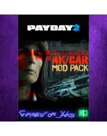 PAYDAY 2 CRIMEWAVE EDITION - Butcher's Mod P XBOX DLC PAYDAY 2 CRIMEWAVE EDITION - Butcher's Mod P XBOX DLC