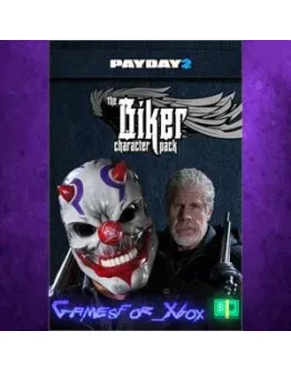 PAYDAY 2 CRIMEWAVE EDITION - The Biker Chara XBOX DLC PAYDAY 2 CRIMEWAVE EDITION - The Biker Chara XBOX DLC