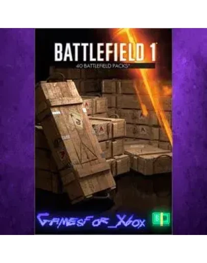 Battlefield 1 Battlepacks x 40 XBOX DLC