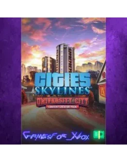 Cities Skylines - Content Creator Pack: Univ XBOX DLC
