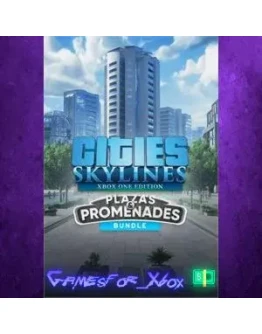 Cities Skylines - Plazas &amp Promenades Bundle XBOX DLC