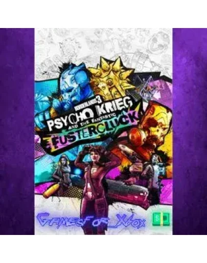 Borderlands 3 Psycho Krieg and the Fantastic XBOX DLC Borderlands 3 Psycho Krieg and the Fantastic XBOX DLC