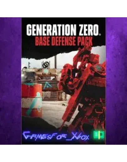Generation Zero - Base Defense Pack XBOX DLC Generation Zero - Base Defense Pack XBOX DLC