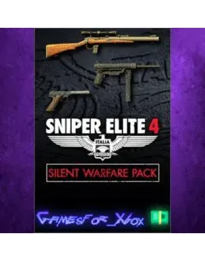 Silent Warfare Weapons Pack XBOX DLC