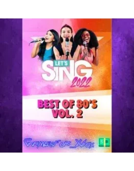 Let's Sing 2022 Best of 80's Vol. 2 Song Pac XBOX DLC