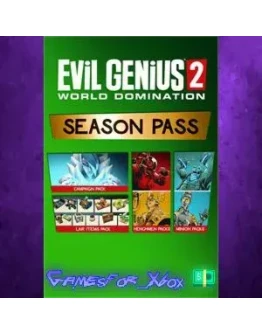 Evil Genius 2 World Domination Season Pass XBOX DLC Evil Genius 2 World Domination Season Pass XBOX DLC