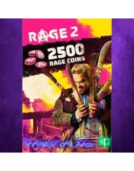 RAGE 2 2500 RAGE Coins XBOX DLC RAGE 2 2500 RAGE Coins XBOX DLC
