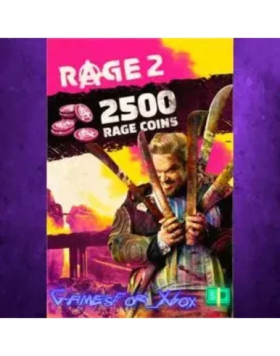 RAGE 2 2500 RAGE Coins XBOX DLC