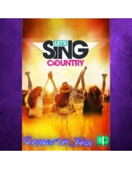Let's Sing Country XBOX