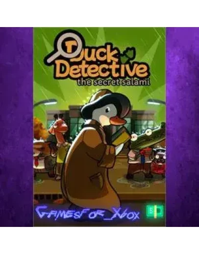 Duck Detective The Secret Salami XBOX Duck Detective The Secret Salami XBOX