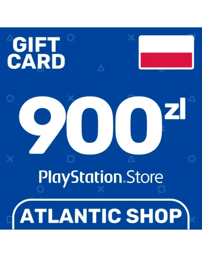 Карта Пополнения PSN 900 Злотых (PLN) Польша