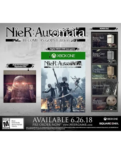 NieR:Automata BECOME AS GODS Edition Xbox One XS NieR:Automata BECOME AS GODS Edition Xbox One XS