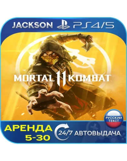 Mortal Kombat 11 (PS4/PS5/RUS) Аренда