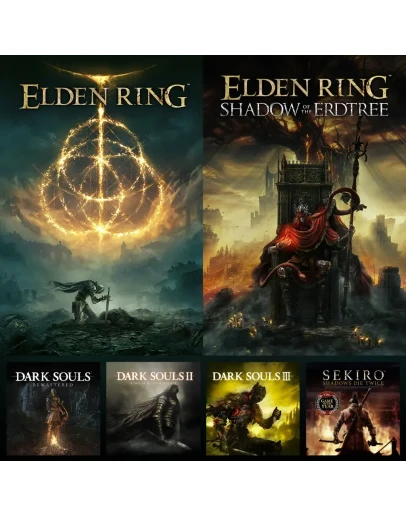 Elden Ring +Shadow of the Erdtree +Dark Souls +Sekiro Elden Ring +Shadow of the Erdtree +Dark Souls +Sekiro