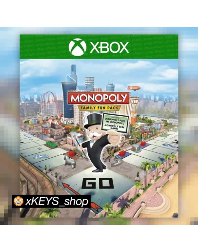(3 игры) МОНОПОЛИЯ: Для всей семьи XBOX КЛЮЧ