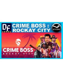 CRIME BOSS: ROCKAY CITYSTEAM АККАУНТна 90 дней+ИГРЫ