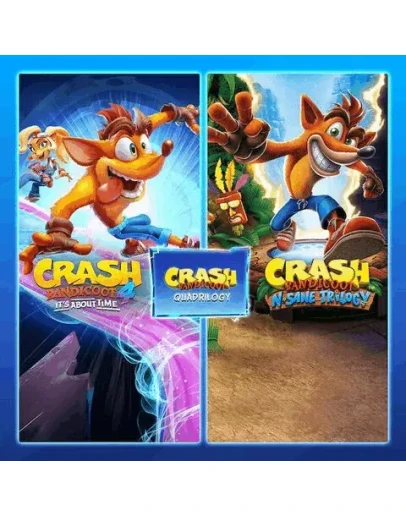 Crash Bandicoot Quadrilogy BundlePS4/PS5 Турция